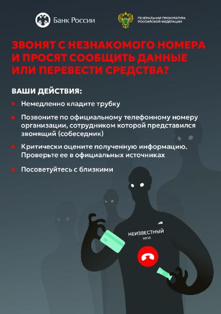 Звонят с незнакомого номера и просят сообщить данные или перевести средства ? Звонят с незнакомого номера и просят сообщить данные или перевести средства ?