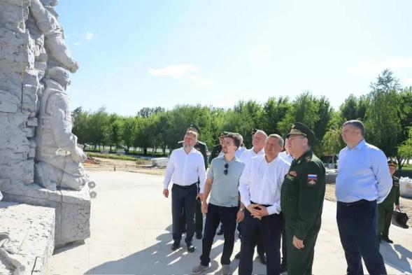 Создание мемориала героям СВО у подножия Мамаева кургана выходит на финишную прямую Создание мемориала героям СВО у подножия Мамаева кургана выходит на финишную прямую