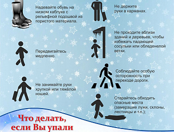 Осторожно гололед!